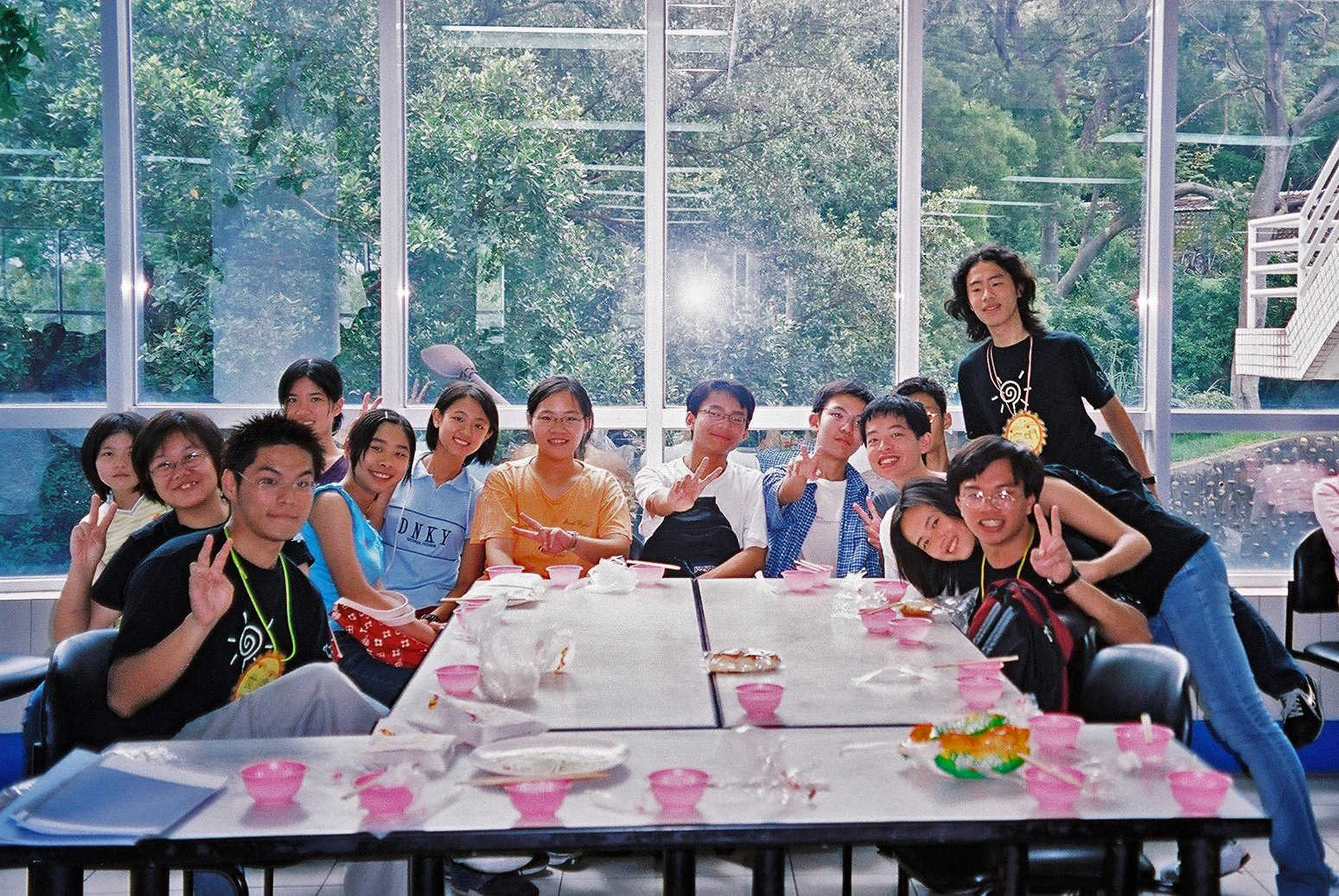 2002 天文營於風雲樓用餐