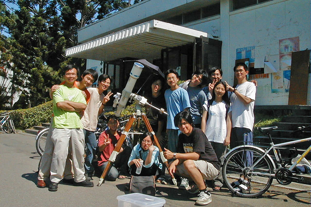 2003 年使用FC-100進行水星凌日觀測
